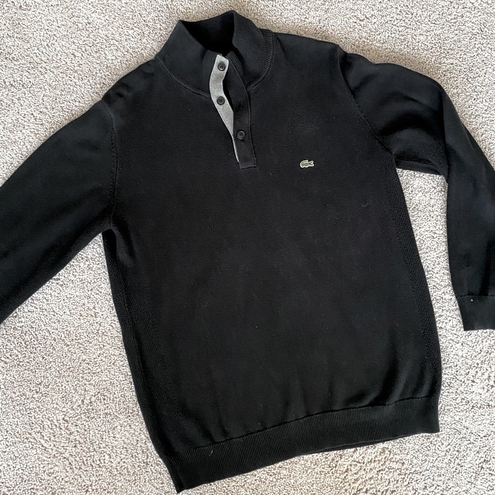 Men’s Lacoste Half Zip - Large